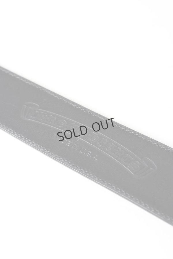 画像3: {SOLD}★海外買付 新品 インボイス付 CHROME HEARTS クロムハーツ クラシックオーバルクロスバックルベルト1.5{-BES} (3)