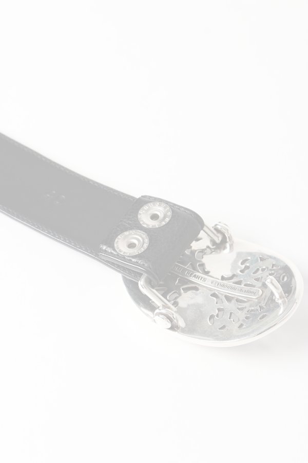 画像5:   CHROME HEARTS クロムハーツ クラシックオーバルクロスバックルベルト1.5 {-BES}  :CH202501-07-BLK-F  (5)