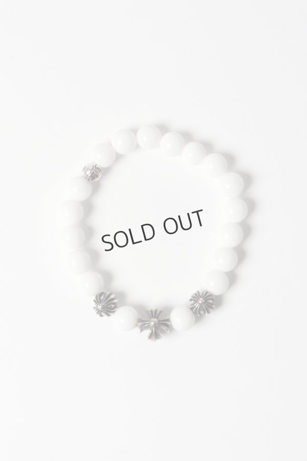 画像4: {SOLD}★海外買付 新品 インボイス付 CHROME HEARTS クロムハーツ CHプラス ビーズブレスレット{-BES} (4)