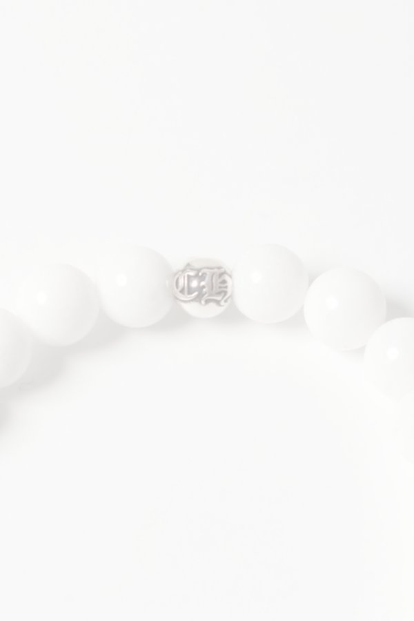 画像5:  {SOLD} CHROME HEARTS クロムハーツ CHプラス ビーズブレスレット {-BES}  :CH202501-08-WHT-F  (5)