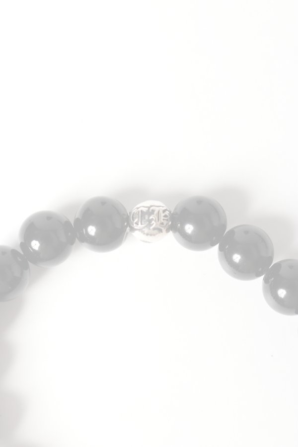 画像3:  {SOLD} CHROME HEARTS クロムハーツ CHプラス ビーズブレスレット {-BES}  :CH202501-09-BLK-F  (3)