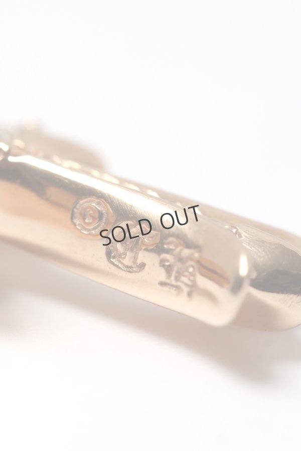画像5: {SOLD}★海外買付 新品 インボイス付 CHROME HEARTS クロムハーツ CHARM-TINY CH CROSS／タイニーCHクロス パヴェダイヤチャーム ゴールド{-BES} (5)