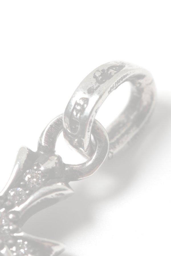 画像3:  {SOLD} CHROME HEARTS クロムハーツ CHクロス ベビーファット パヴェダイヤチャーム シルバー {-BES}  :CH202501-13-SLV-F  (3)