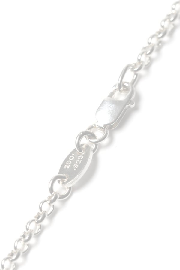 画像2:  {SOLD} CHROME HEARTS クロムハーツ ロールチェーン シルバー 18インチ {205014937SLVI18001-BEA}  :CH202501-17-SLV-I18  (2)