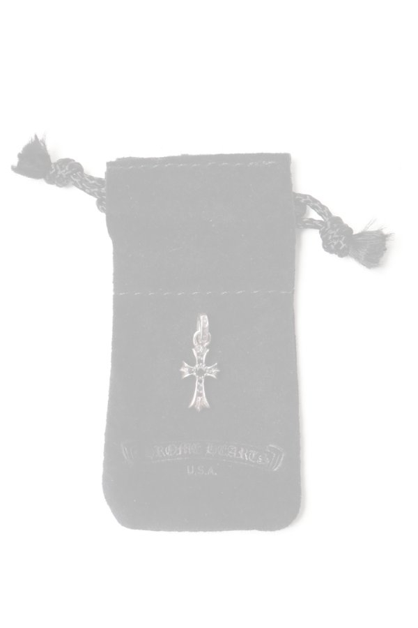 画像7:  {SOLD} CHROME HEARTS クロムハーツ CHクロス ベビーファット パヴェブラックダイヤチャーム シルバー {-BES}  :CH202501-18-SLV-F  (7)