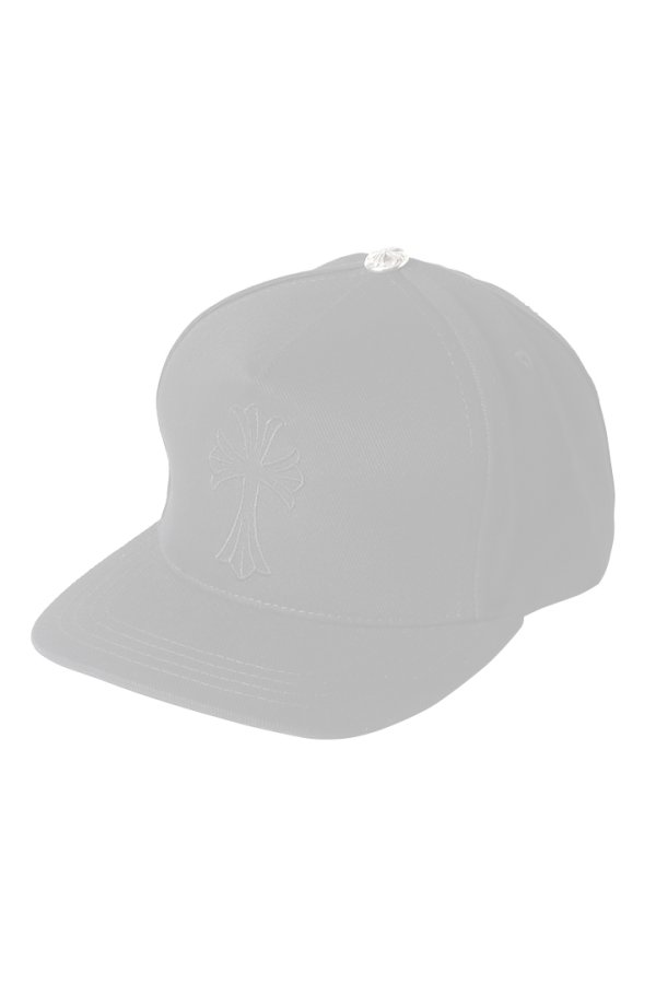 画像1:   CHROME HEARTS クロムハーツ CHクロス刺繍 デニムベースボールCAP- {BES}  :CH202501-19-BLK-F  (1)