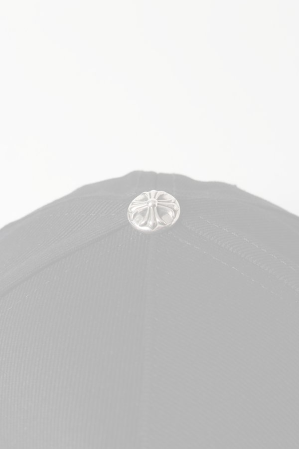 画像4:   CHROME HEARTS クロムハーツ CHクロス刺繍 デニムベースボールCAP- {BES}  :CH202501-19-BLK-F  (4)