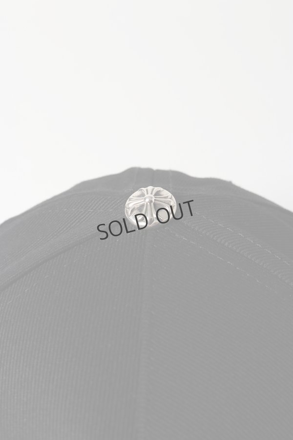 画像4: {SOLD}★海外買付 新品 インボイス付 CHROME HEARTS クロムハーツ CHクロス刺繍 デニムベースボールCAP-{BES} (4)