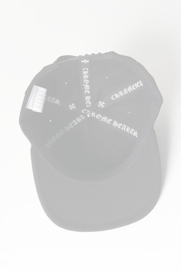 画像9:   CHROME HEARTS クロムハーツ CHクロス刺繍 デニムベースボールCAP- {BES}  :CH202501-19-BLK-F  (9)