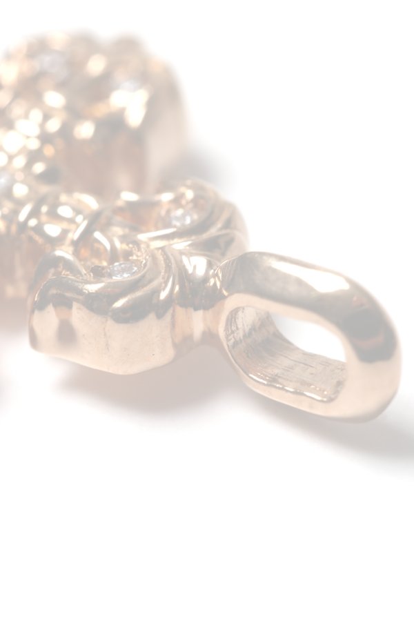 画像4:   CHROME HEARTS クロムハーツ フィリグリークロス パヴェダイヤモンドチャーム ゴールド {-BES}  :CH202501-21-GOLD-F  (4)