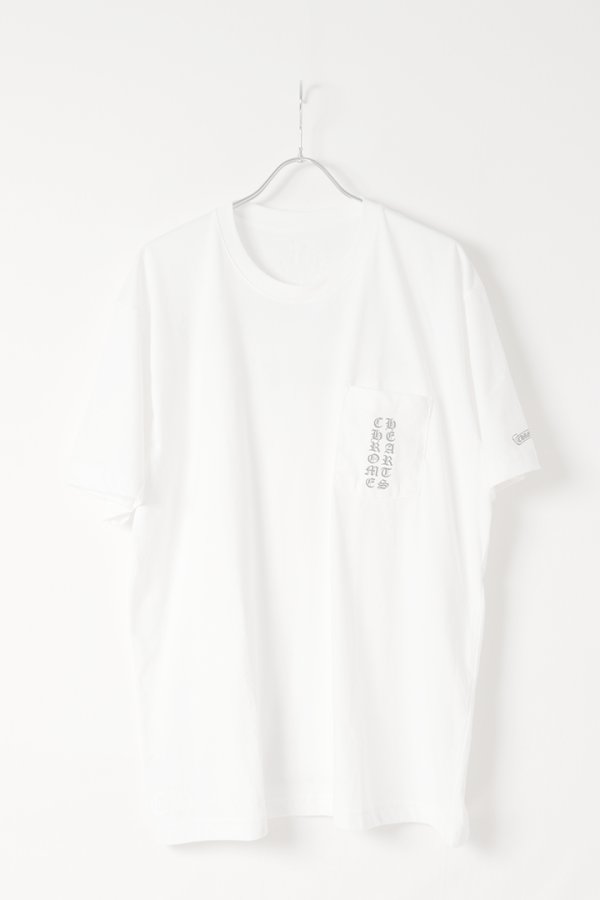 画像3:  {SOLD} CHROME HEARTS クロムハーツ スクロール Osakaロゴ ショートスリーブTシャツ {408129111WHT1XL832-BES}  :CH202505-01-WHT-XL  (3)