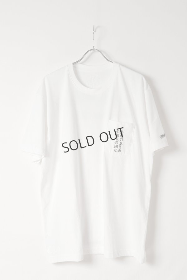画像3: {SOLD}★新品 インボイス付 CHROME HEARTS クロムハーツ スクロール Osakaロゴ ショートスリーブTシャツ{408129111WHT1XL832-BES} (3)