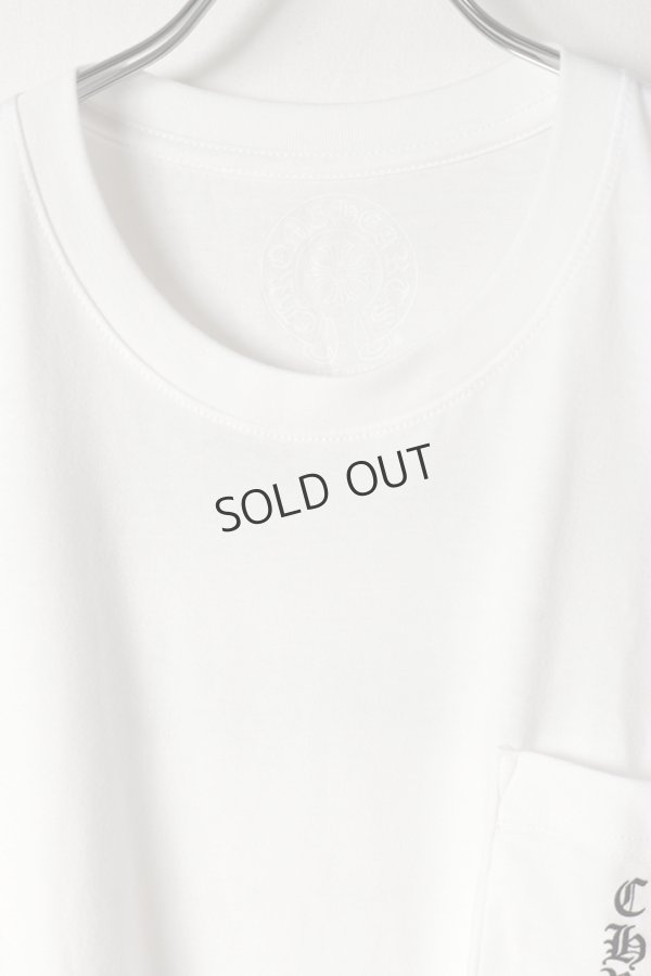 画像4: {SOLD}★新品 インボイス付 CHROME HEARTS クロムハーツ スクロール Osakaロゴ ショートスリーブTシャツ{408129111WHT1XL832-BES} (4)