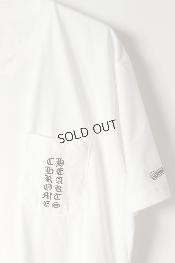 画像5: {SOLD}★新品 インボイス付 CHROME HEARTS クロムハーツ スクロール Osakaロゴ ショートスリーブTシャツ{408129111WHT1XL832-BES} (5)
