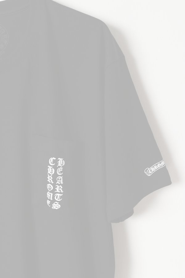 画像5:  {SOLD} CHROME HEARTS クロムハーツ スクロール Osakaロゴ ショートスリーブTシャツ {408129111BLK1XL831-BES}  :CH202505-02-BLK-XL  (5)