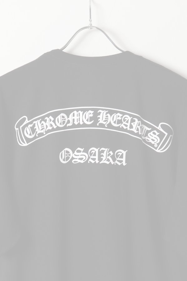 画像2:  {SOLD} CHROME HEARTS クロムハーツ スクロール Osakaロゴ ショートスリーブTシャツ {408129111BLK1XL831-BES}  :CH202505-02-BLK-XL  (2)