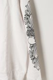 画像4: ★新品 CHROME HEARTS クロムハーツ フローラル クロス CHハート LOVE YOU クルーネック スウェットシャツ{-BES} (4)
