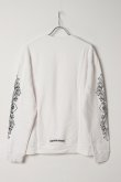 画像6: ★新品 CHROME HEARTS クロムハーツ フローラル クロス CHハート LOVE YOU クルーネック スウェットシャツ{-BES} (6)