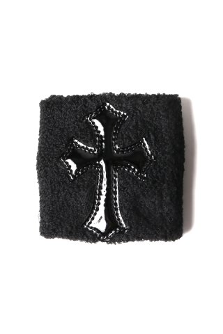 ☆新品 CHROME HEARTS クロムハーツ クロスパッチ リストバンド