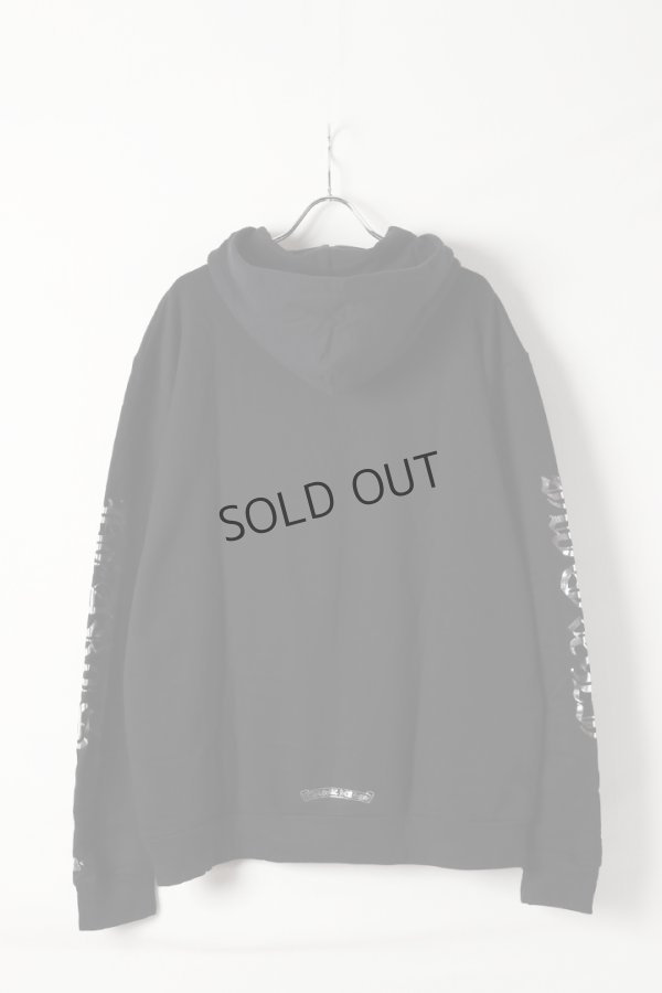 画像3: {SOLD}★新品 CHROME HEARTS クロムハーツ 1988オンライン限定袖ロゴプリントプルオーバーパーカー{-BEA} (3)