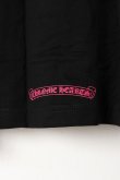 画像6: CHROME HEARTS ロングスリーブ ポケットクルーネックTシャツ ブラック×ピンク{-BEA} (6)
