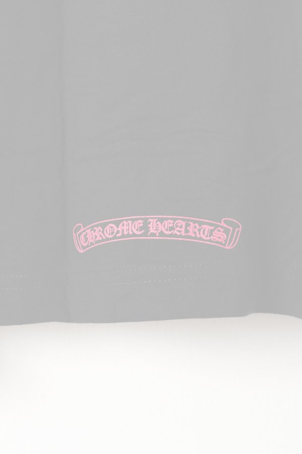 画像6:  {SOLD} CHROME HEARTS ロングスリーブ ポケットクルーネックTシャツ ブラック×ピンク {-BEA}  :CH202510-01-BLK  (6)