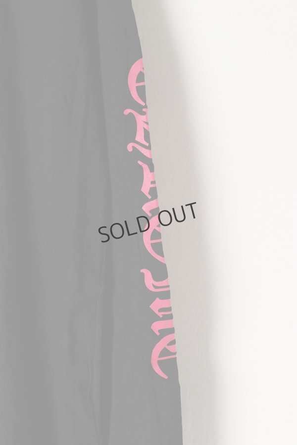 画像7: {SOLD}★新品 CHROME HEARTS ロングスリーブ ポケットクルーネックTシャツ ブラック×ピンク{-BEA} (7)