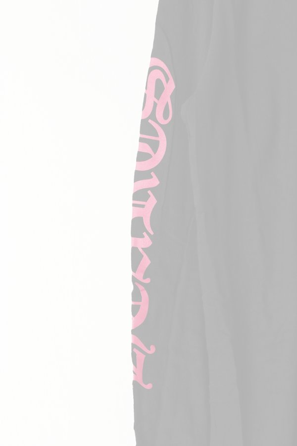 画像8:  {SOLD} CHROME HEARTS ロングスリーブ ポケットクルーネックTシャツ ブラック×ピンク {-BEA}  :CH202510-01-BLK  (8)
