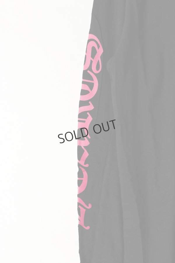 画像8: {SOLD}★新品 CHROME HEARTS ロングスリーブ ポケットクルーネックTシャツ ブラック×ピンク{-BEA} (8)