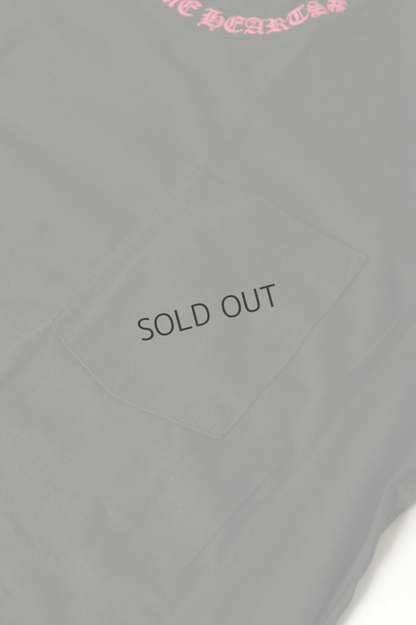 画像11: {SOLD}★新品 CHROME HEARTS ロングスリーブ ポケットクルーネックTシャツ ブラック×ピンク{-BEA} (11)