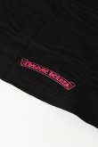 画像12: CHROME HEARTS ロングスリーブ ポケットクルーネックTシャツ ブラック×ピンク{-BEA} (12)