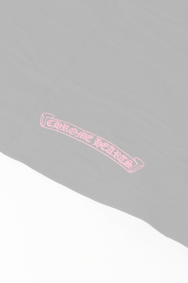 画像12:  {SOLD} CHROME HEARTS ロングスリーブ ポケットクルーネックTシャツ ブラック×ピンク {-BEA}  :CH202510-01-BLK  (12)
