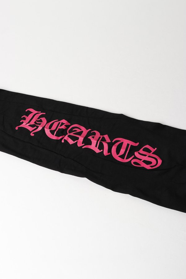 画像14: CHROME HEARTS ロングスリーブ ポケットクルーネックTシャツ ブラック×ピンク{-BEA} (14)