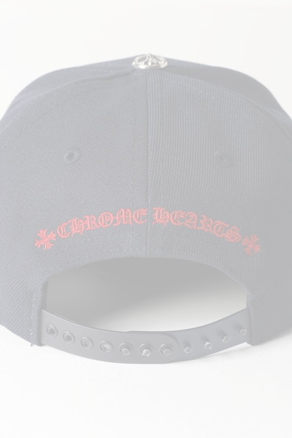 画像7:   CHROME HEARTS クロムハーツ HAT-6PANEL-ON FIELD-BSBL CAP／CH刺繍6パネルベースボールキャップ CH Embroidered 6-Panel Baseball Cap {304209581C4AOSZ00L-BEA}  :CH202511-01-DNVY-ONESIZE  (7)