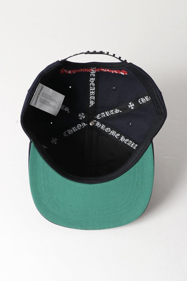 画像11: ★新品 インボイス付 CHROME HEARTS クロムハーツ CH刺繍6パネルベースボールキャップ CH Embroidered 6-Panel Baseball Cap{304209581C4AOSZ00L-BEA} (11)