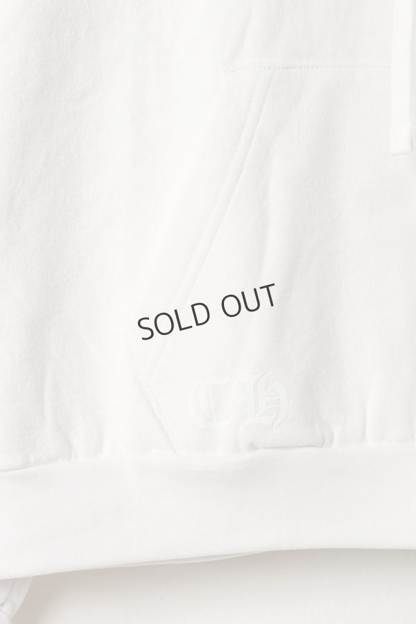 画像5: {SOLD}★新品 インボイス付 CHROME HEARTS クロムハーツ ピンクホースシュー フローラルスリーブ プルオーバーパーカー Pink Horseshoe Floral Sleeve Pullover Hoodie{408152701WHTLRG01R-BEA} (5)