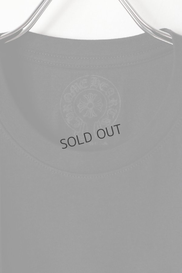 画像3: {SOLD}★新品 インボイス付 CHROME HEARTS クロムハーツ ピンクホースシュー + CHプラス ショートスリーブ ポケット Tシャツ ブラック Pink Horseshoe + CH Plus Pocket Short-Sleeve T-Shirt - Black{408129111******01G-BEA} (3)