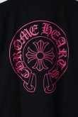 画像8: {SOLD}★新品 インボイス付 CHROME HEARTS クロムハーツ ピンクホースシュー + CHプラス ショートスリーブ ポケット Tシャツ ブラック Pink Horseshoe + CH Plus Pocket Short-Sleeve T-Shirt - Black{408129111******01G-BEA} (8)