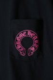 画像4: {SOLD}★新品 CHROME HEARTS クロムハーツ ピンクホースシュー フローラルロングスリーブTシャツ ブラック Pink Horseshoe Floral Long-Sleeve T-Shirt - Black{408129112******01G-BEA} (4)