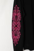 画像5: {SOLD}★新品 CHROME HEARTS クロムハーツ ピンクホースシュー フローラルロングスリーブTシャツ ブラック Pink Horseshoe Floral Long-Sleeve T-Shirt - Black{408129112******01G-BEA} (5)
