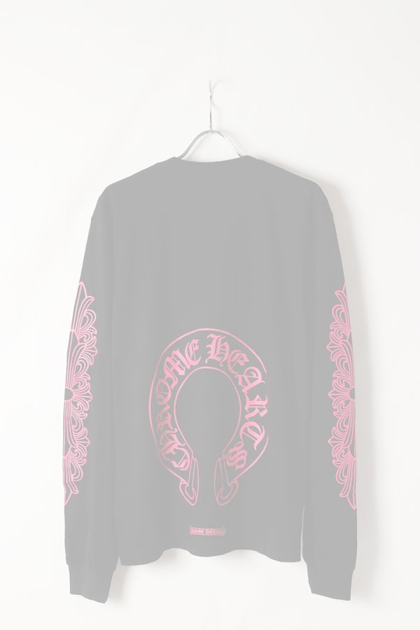 CHROME HEARTS クロムハーツ ピンクホースシュー フローラルロング
