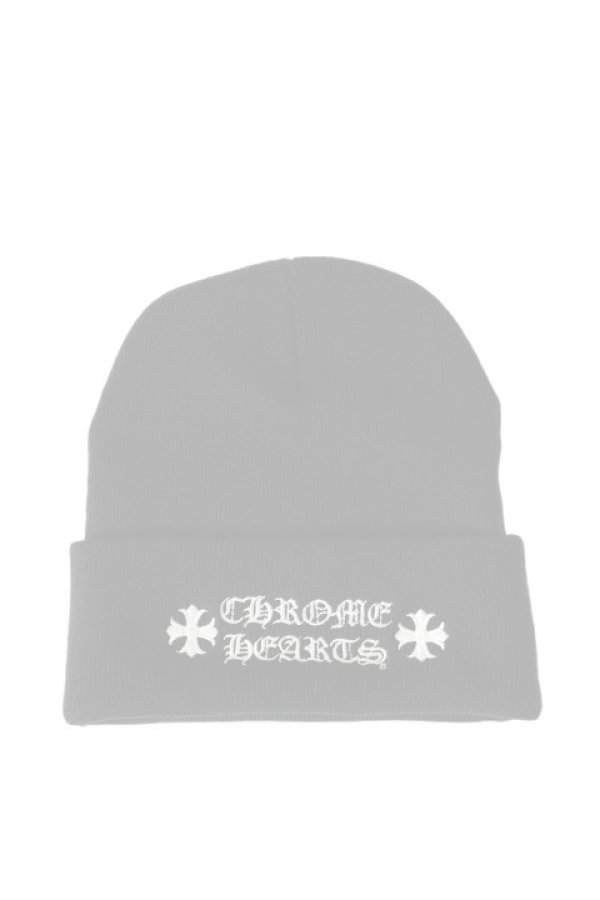 画像1:   CHROME HEARTS クロムハーツ Watch Cap Black {304053702BLKXXX242-BEA}  :CH202512-01-BLK-F  (1)