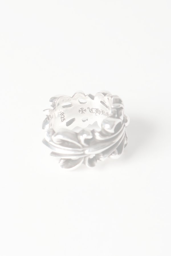 画像6:  {SOLD} CHROME HEARTS クロムハーツ ダブルフローラルクロスリング {207081100SLV090001-BEA}  :CH202512-06-SLV-19  (6)