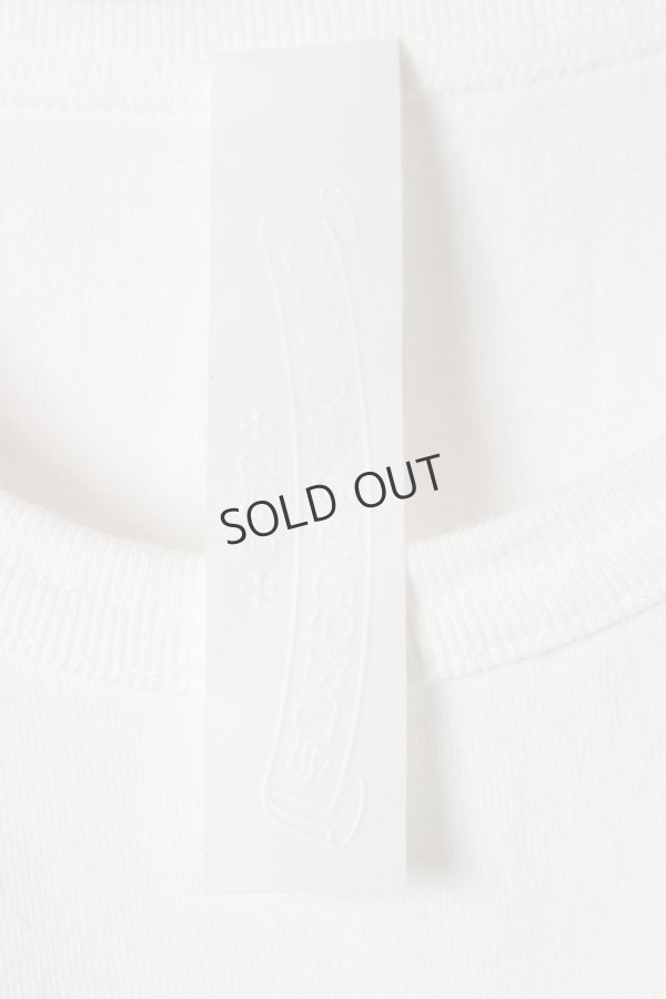 画像6: {SOLD}★海外買付 新品 インボイス付 CHROME HEARTS  クロムハーツ GRPワイノット ライトワーク ショートスリーブ ポケットTシャツ{417180475WHT***933-BFS} (6)