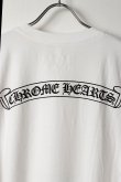 画像7: ★海外買付 新品 インボイス付 CHROME HEARTS  クロムハーツ スクロールラベル ショートスリーブ ポケットTシャツ{408129111WHT***759-BFS} (7)