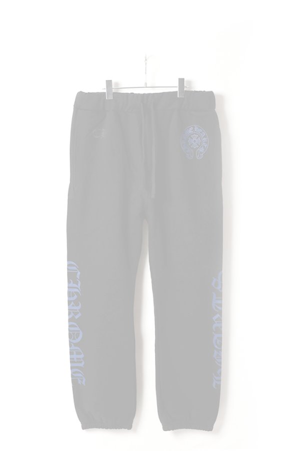 画像1:  {SOLD} CHROME HEARTS  クロムハーツ ホースシュー サイドロゴ スウェットパンツ {408190372BLK***00P-BFS}  :CH202601-04-BLK-L  (1)