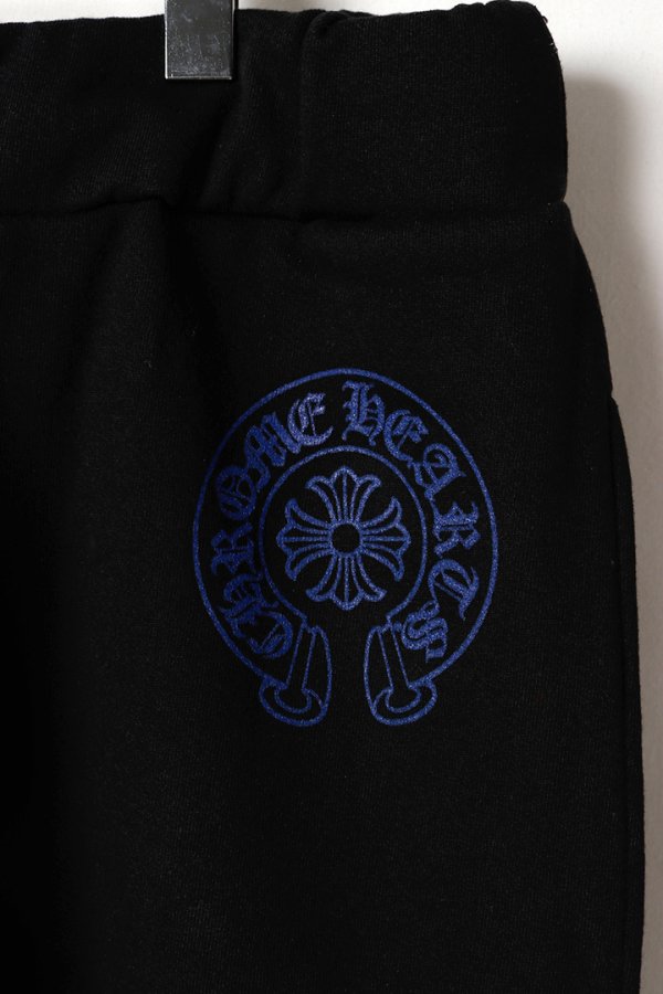 画像3: ★海外買付 新品 インボイス付 CHROME HEARTS  クロムハーツ ホースシュー サイドロゴ スウェットパンツ{408190372BLK***00P-BFS} (3)