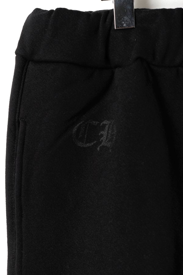 画像4: ★海外買付 新品 インボイス付 CHROME HEARTS  クロムハーツ ホースシュー サイドロゴ スウェットパンツ{408190372BLK***00P-BFS} (4)