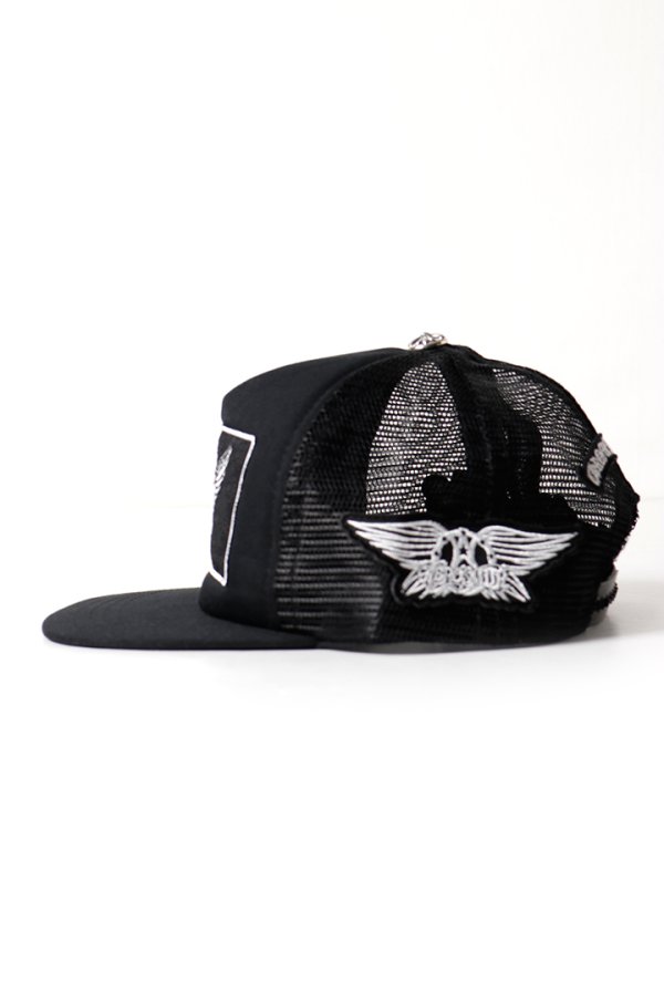 画像3: ★海外買付 新品 インボイス付 CHROME HEARTS  クロムハーツ FOTI(フォティ)×エアロ スミス×ヤングブラッド トラッカーキャップ{304219199BLKOSZ01G-BFS} (3)