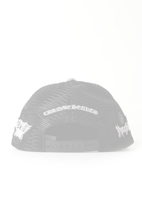 画像4: CHROME HEARTS  クロムハーツ HAT-FOTI/AS/YB-TRUCKER CAP／FOTI(フォティ)×エアロ スミス×ヤングブラッド トラッカーキャップ{304219199BLKOSZ01G-BFS} (4)